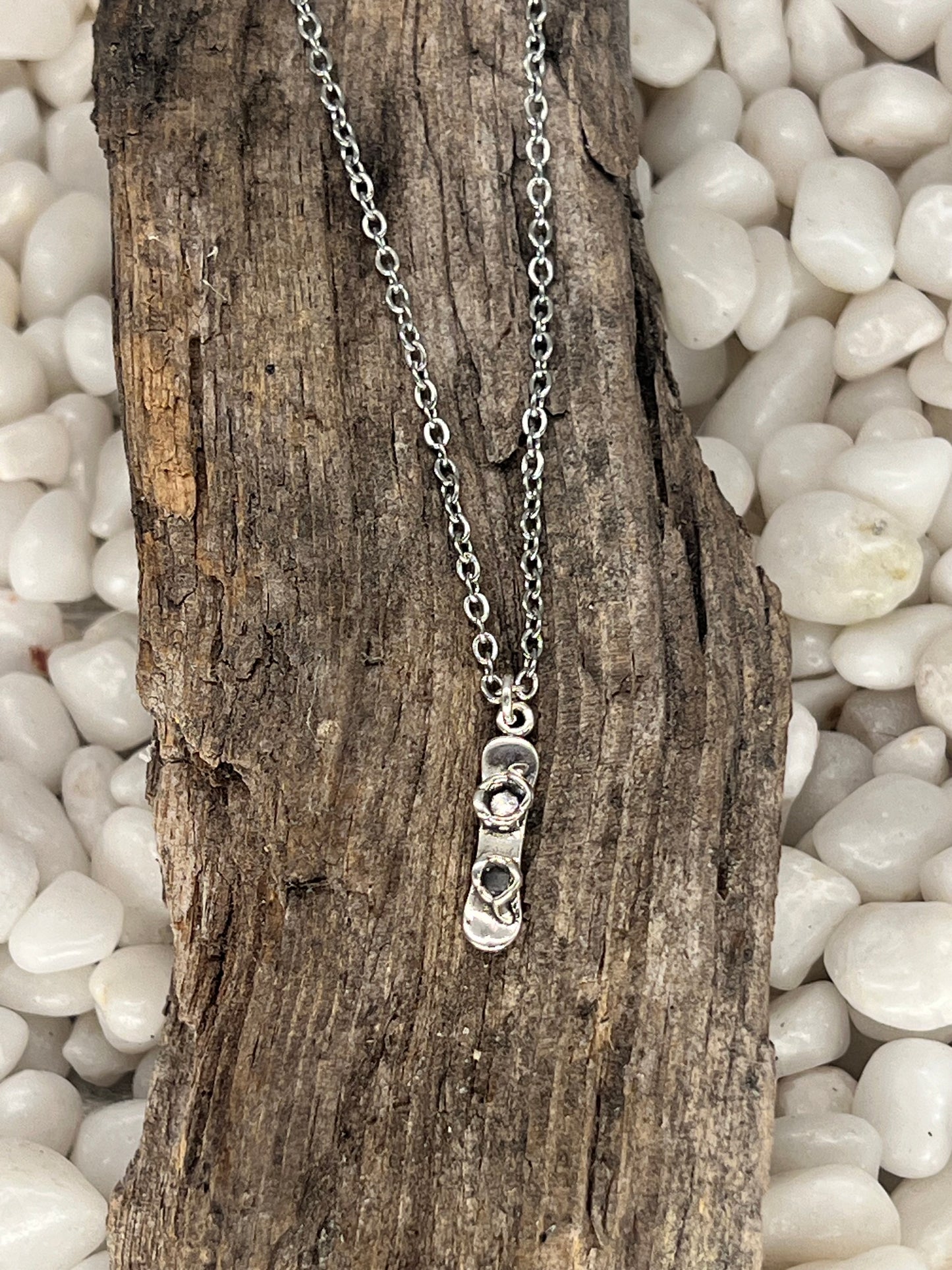 Snowboard Necklace