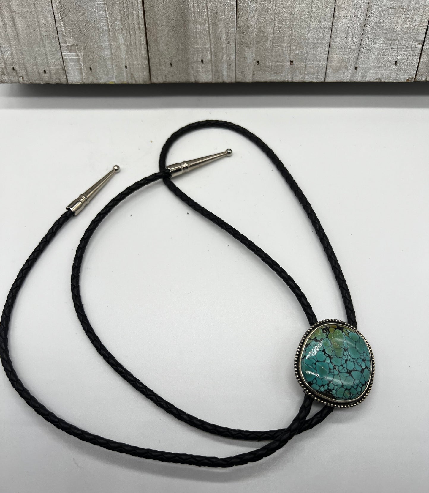 Hubei Turquoise Statement Bolo Tie