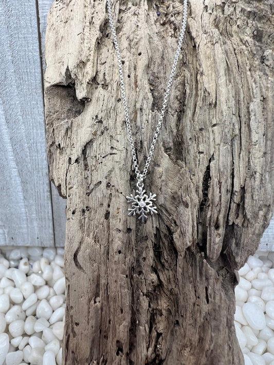 Snowflake Solitaire w/CZ