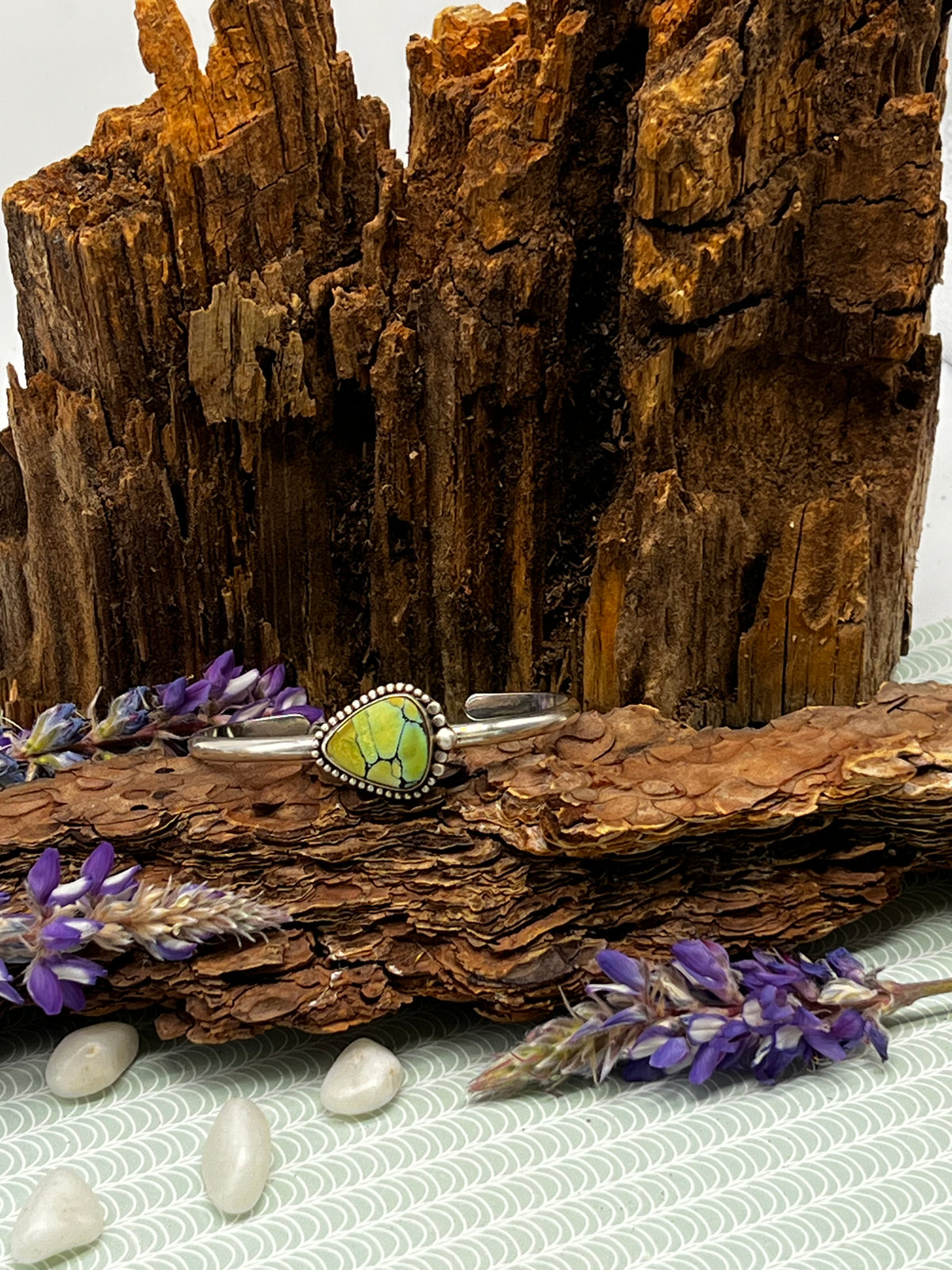 Bamboo Mountain Turquoise Cuff
