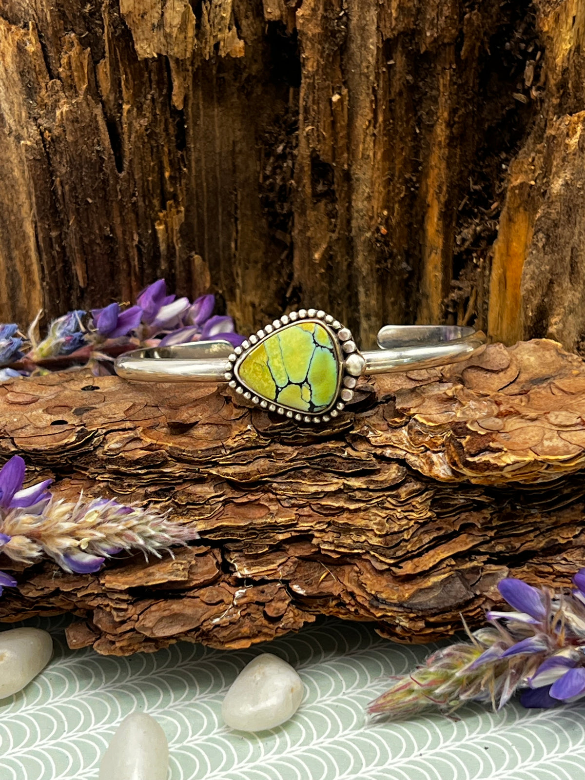 Bamboo Mountain Turquoise Cuff