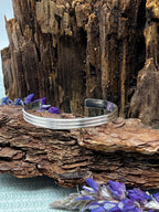 Triple Wire Sterling Silver Cuff