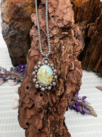 Iron Maiden Turquoise Round Necklace