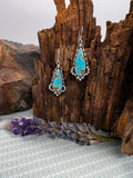 Nevada #8 Turquoise Dangles