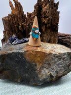 Spiny Oyster Statement Ring - Size 7.75