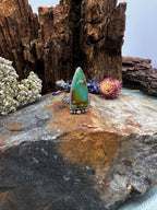 Emerald Valley Turquoise Elongated Triangle Ring - Size 7.5