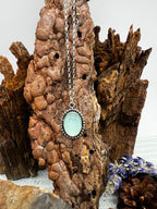 Chalcedony Oval Necklace