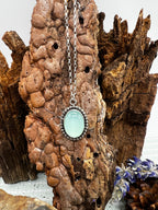 Chalcedony Oval Necklace