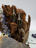 Hubei Bamboo Mtn Turquoise Inverted Teardrop Dangles
