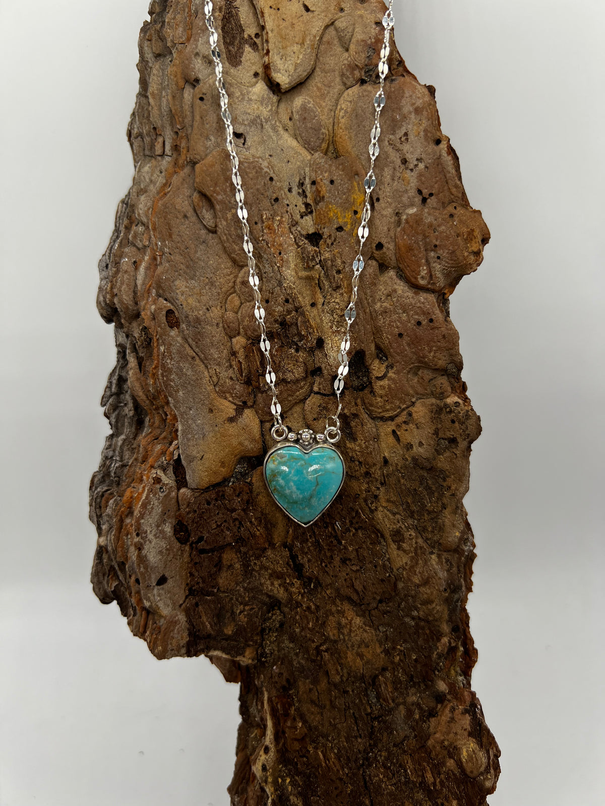 Mina Maria Turquoise Heart Necklace