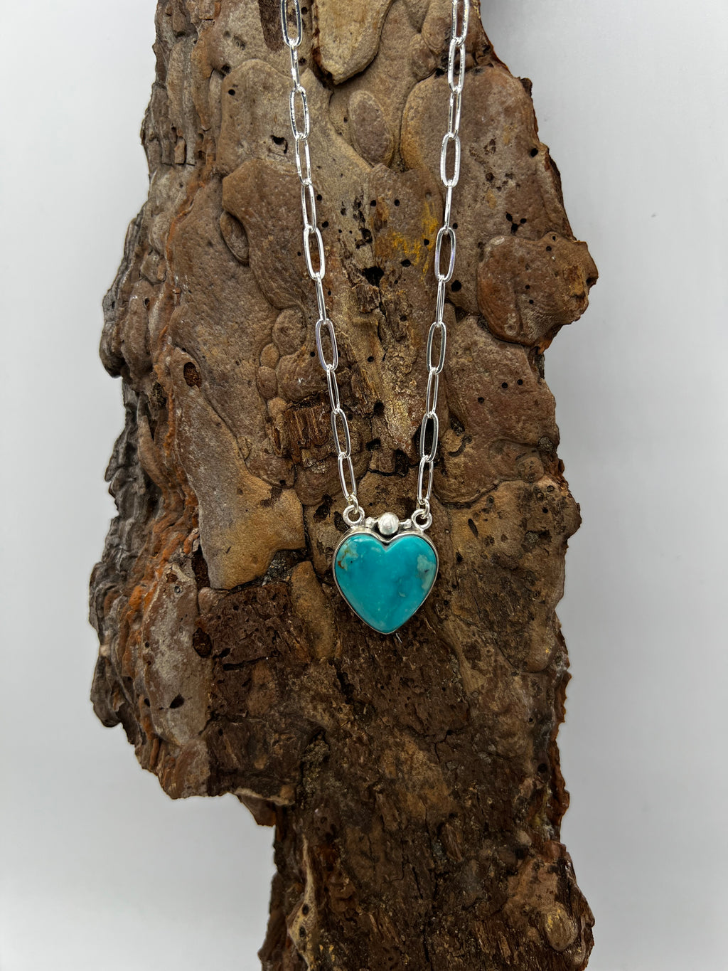 Mina Maria Turquoise Heart Necklace