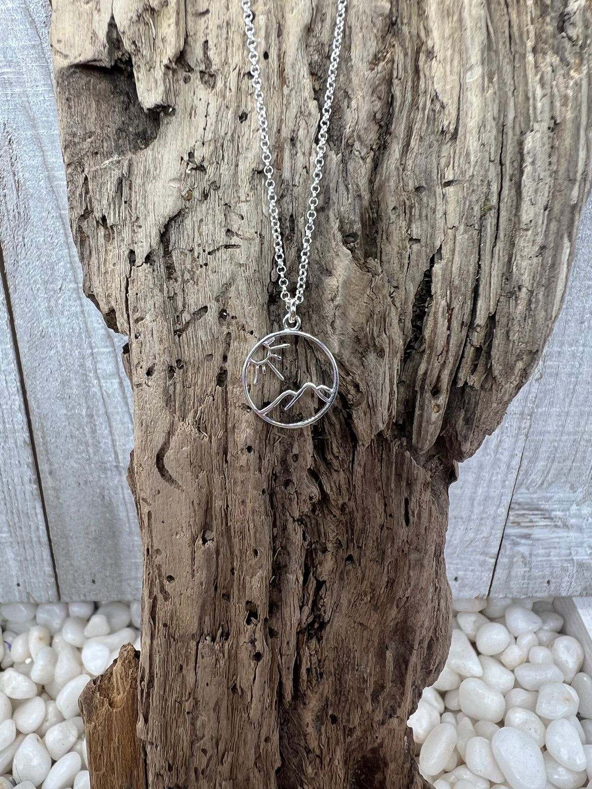 Mountain Sun Necklace